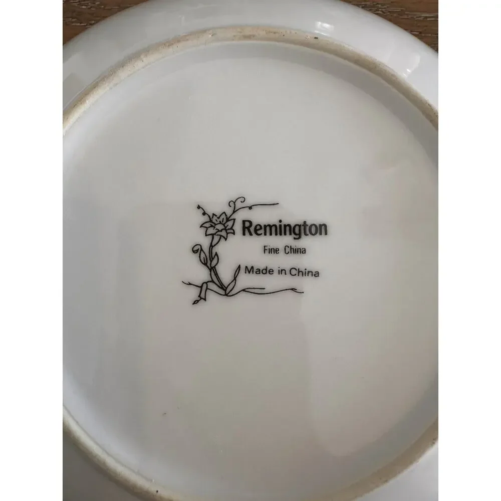 Vintage Remington Fine China Round Serving Bowl 9 1/2